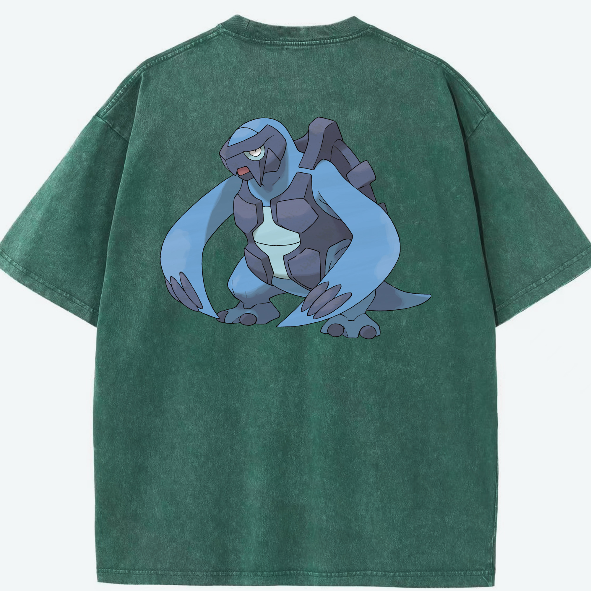 （画像用） ポケットモンスター Pokémon 綿100% ヴィンテージ風 半袖Tシャツ（背面プリント）